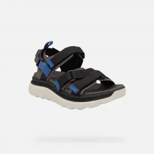 Dark blue men's sandals Geox Spherica Actif X S - Men