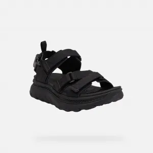 Black men's sandals Geox Spherica Actif X S - Men