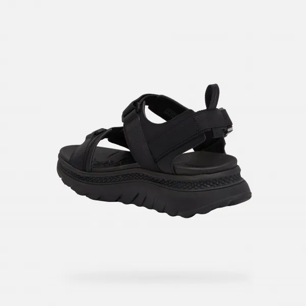 Black men's sandals Geox Spherica Actif X S - Men
