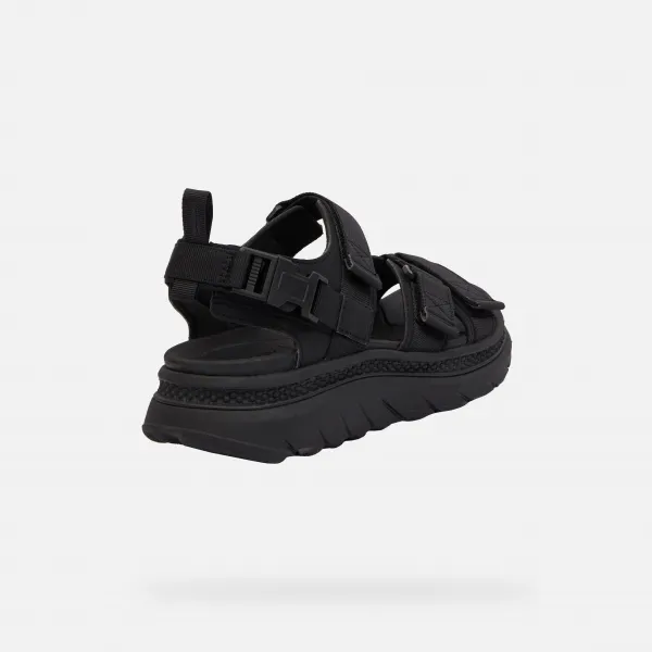 Black men's sandals Geox Spherica Actif X S - Men