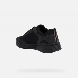 Black men's sneakers Geox Klaiver - Men's