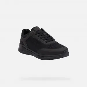 Black men's sneakers Geox Klaiver - Men's