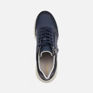 Dark blue women's sneakers Geox Allenie - Women's