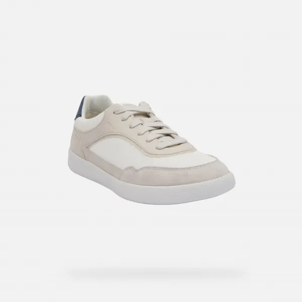 White men's sneakers Geox Rieti - Men's