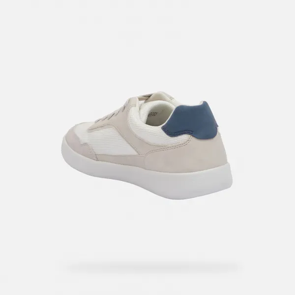 White men's sneakers Geox Rieti - Men's