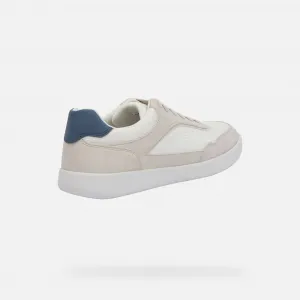 White men's sneakers Geox Rieti - Men's