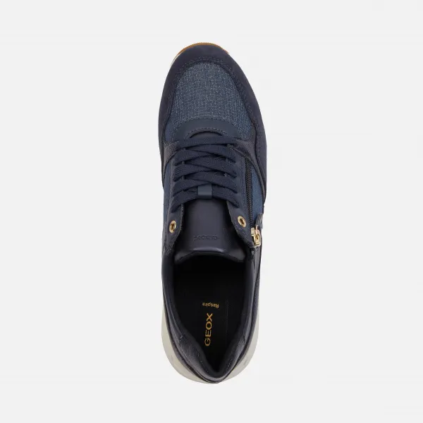 Dark blue women's sneakers Geox Bulmya - Women's