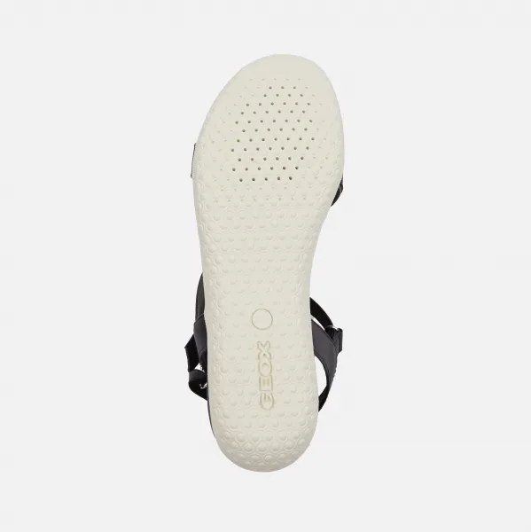 Black women's sandals Geox Vega - Women's
