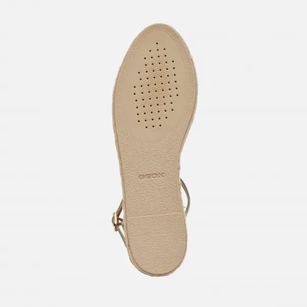 Women's Light Green Geox D Lampedusa Sandals - Women