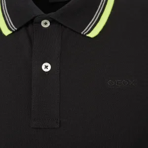 Black men's polo shirt Geox - Men's