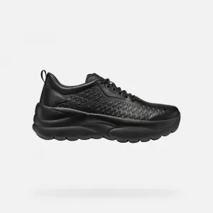 Black women's sneakers Geox Xtors - Women's
