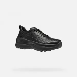 Black women's sneakers Geox Xtors - Women's