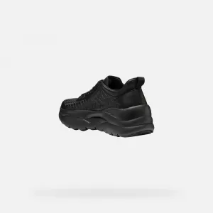 Black women's sneakers Geox Xtors - Women's