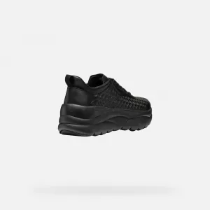 Black women's sneakers Geox Xtors - Women's