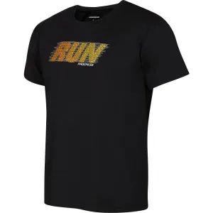 PROGRESS DEPORTE RUN Pánske športové tričko, čierna, veľkosť