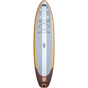 Alapai DOG FRIENDLY 350 Nafukovací jednovrstvový paddleboard, hnedá, veľkosť