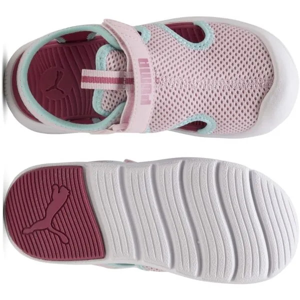 Puma PUMA FUN RACER SANDAL MESH V PS Detské sandále, ružová, veľkosť 33