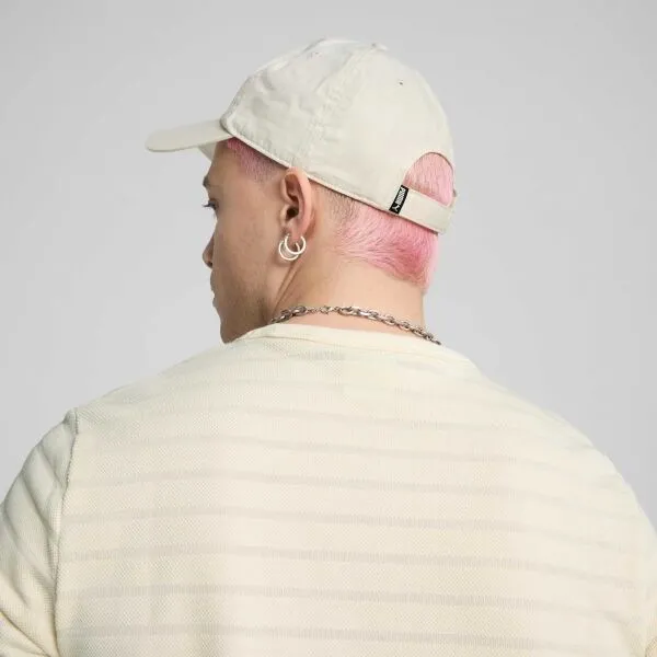 Puma ESSENTIALS ELEVATED BB CAP Šiltovka, béžová, veľkosť