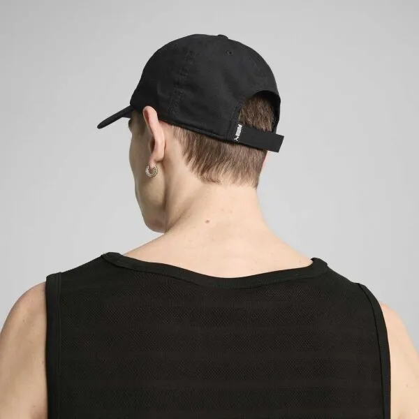 Puma ESSENTIALS ELEVATED BB CAP Šiltovka, čierna, veľkosť
