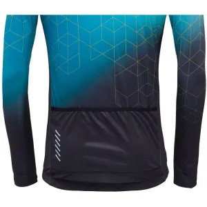 Klimatex NIBALI Pánsky cyklistický dres s dlhým rukávom, čierna, veľkosť