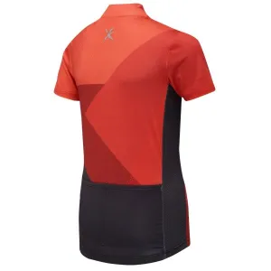 Klimatex ENZO Detský cyklodres s krátkym rukávom, červená, veľkosť
