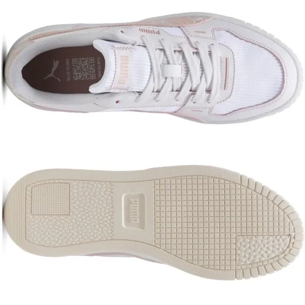 Puma CARINA STREET LUX CRAFTED FLOWERS Dámska vychádzková obuv, biela, veľkosť 38