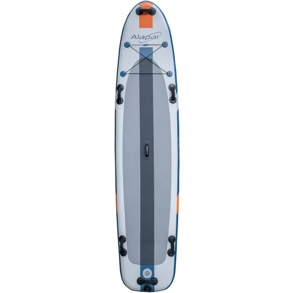 Alapai SAILOR 370 Nafukovací jednovrstvový paddleboard, tmavo sivá, veľkosť