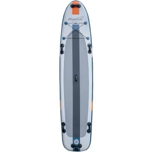 Alapai SAILOR 370 Nafukovací jednovrstvový paddleboard, tmavo sivá, veľkosť