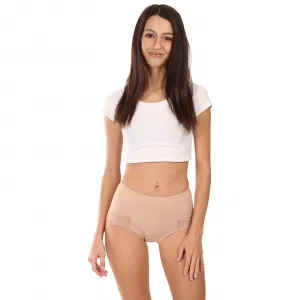 Dámske nohavičky Stahovací sťahovacie béžové (BU812509-363) M