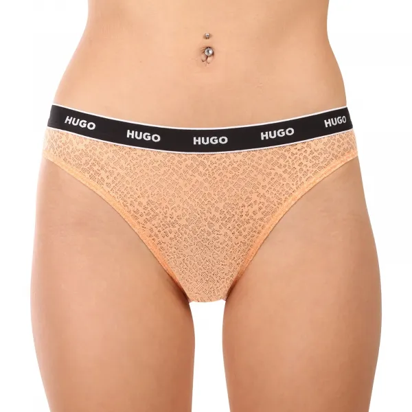 3PACK dámske nohavičky HUGO viacfarebné (50535254 960) M