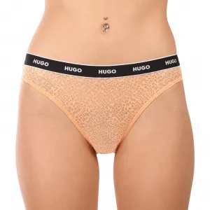 3PACK dámske nohavičky HUGO viacfarebné (50535254 960) M