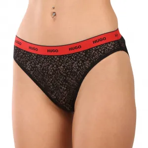 3PACK dámske nohavičky HUGO čierne (50535254 002) M