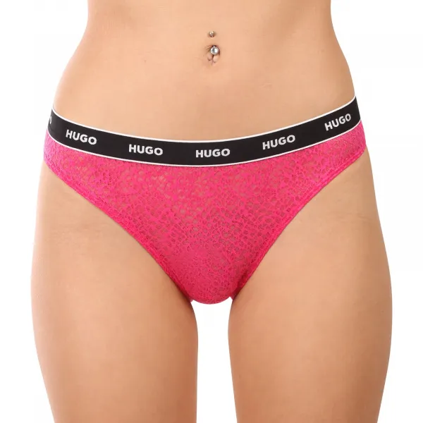 3PACK dámske nohavičky HUGO viacfarebné (50535254 960) M