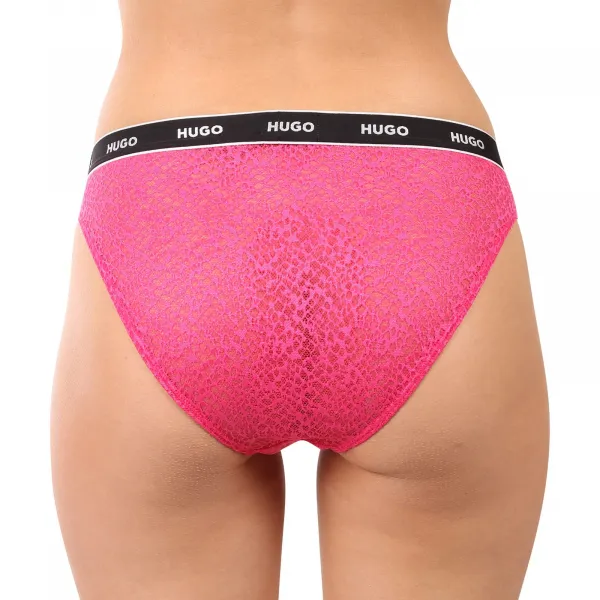 3PACK dámske nohavičky HUGO viacfarebné (50535254 960) M