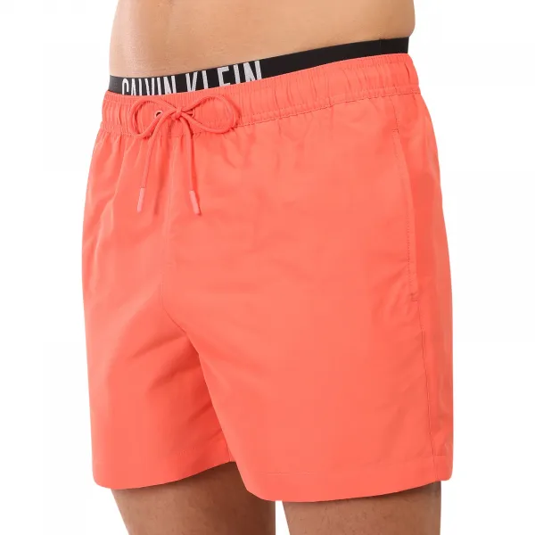 Pánske plavky Calvin Klein ružové (KM0KM01093-U07) M