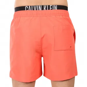 Pánske plavky Calvin Klein ružové (KM0KM01093-U07) M