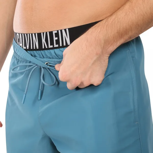 Pánske plavky Calvin Klein modré (KM0KM01093-CJ6) L