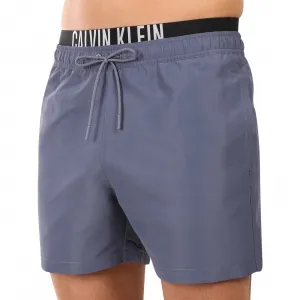 Pánske plavky Calvin Klein sivé (KM0KM01093-PCP) M