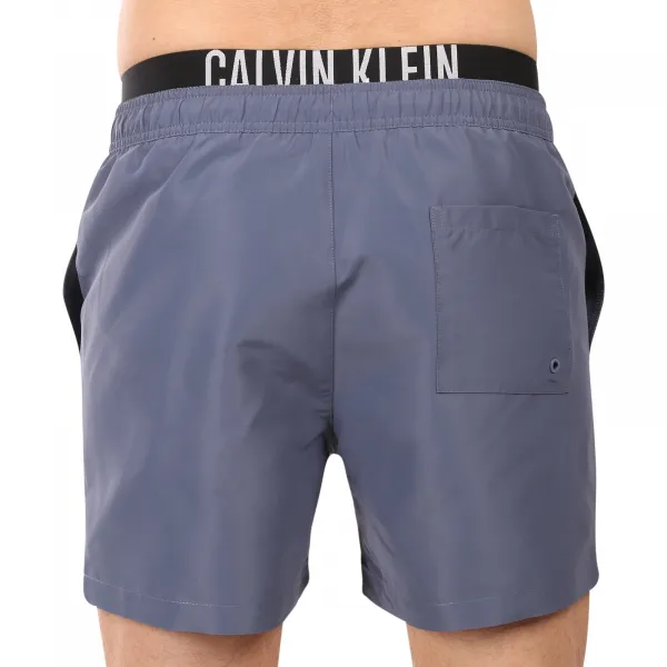 Pánske plavky Calvin Klein sivé (KM0KM01093-PCP) M
