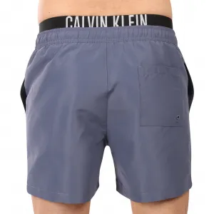 Pánske plavky Calvin Klein sivé (KM0KM01093-PCP) M