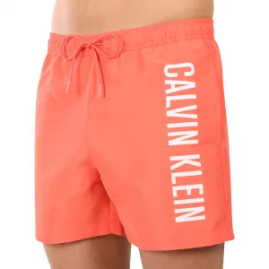 Pánske plavky Calvin Klein ružové (KM0KM01092-U07) M