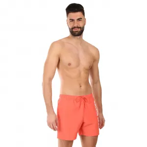 Pánske plavky Calvin Klein ružové (KM0KM01092-U07) M