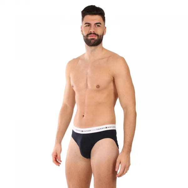 3PACK pánske slipy Tommy Hilfiger čierné (UM0UM03471 05M) M
