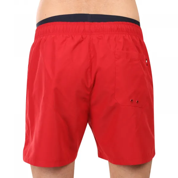 Pánske plavky Tommy Hilfiger červené (UM0UM03489 XLD) M
