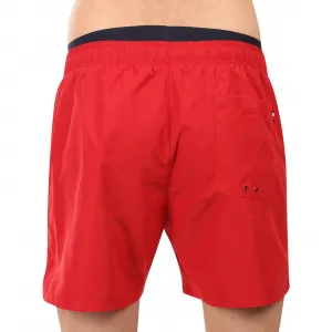 Pánske plavky Tommy Hilfiger červené (UM0UM03489 XLD) M