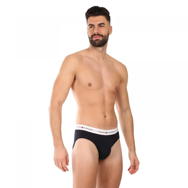 3PACK pánske slipy Tommy Hilfiger čierné (UM0UM03471 05M) M