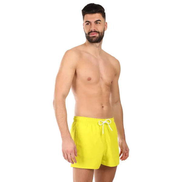 Pánske plavky Calvin Klein žlté (KM0KM01099-LRF) M