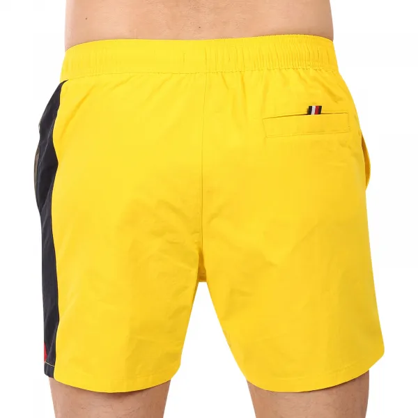 Pánske plavky Tommy Hilfiger žlté (UM0UM03483 ZGY) M
