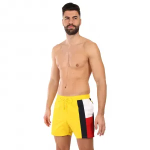 Pánske plavky Tommy Hilfiger žlté (UM0UM03483 ZGY) M