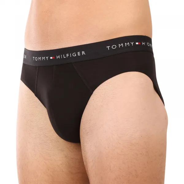 3PACK pánske slipy Tommy Hilfiger čierné (UM0UM03471 0WE) S